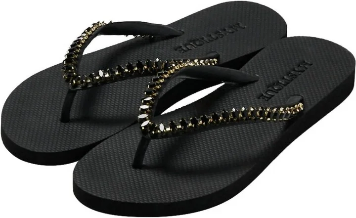 Pasadena Sandal In Black / Jet