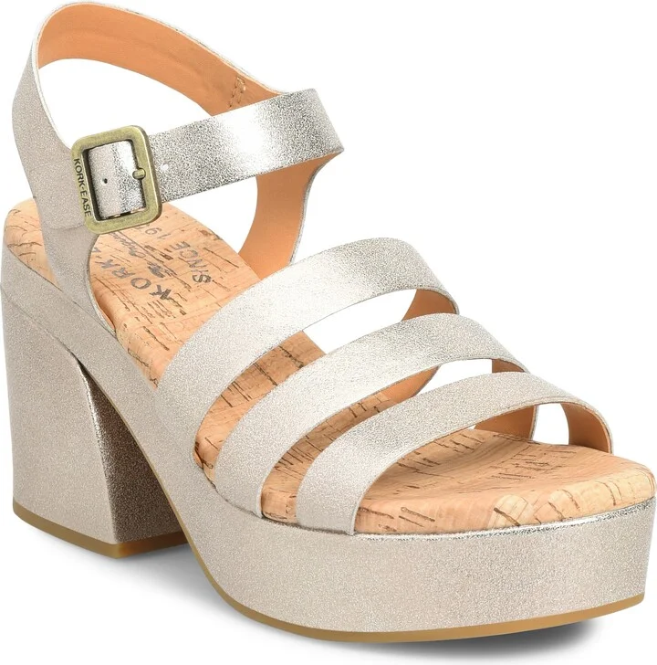 Pasha Ankle Strap Platform Sandal
