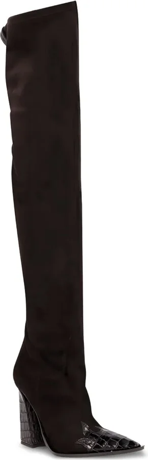 Pasilla croc-detail boots - Image 2