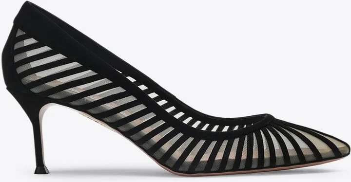 Passions 90 Suede Stripes Pumps