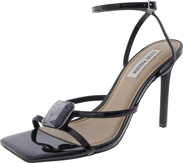 Passport Womens Embellished Patent Heels