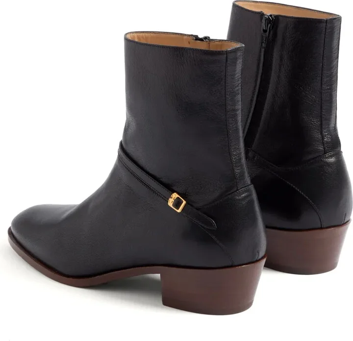 Pat leather ankle boots - Image 3