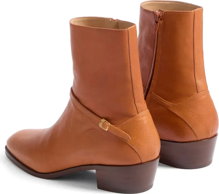 Pat leather ankle boots - Image 3