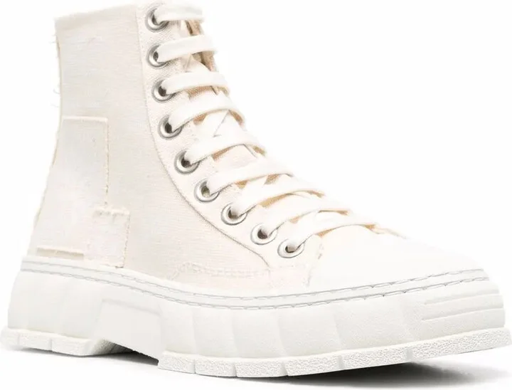 Patch-Detail High-Top Sneakers - Image 2