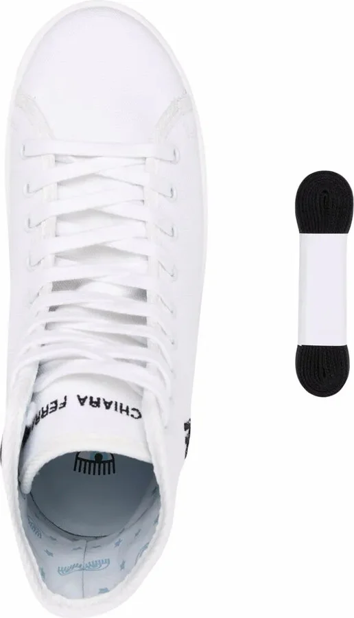Patch-Detail Lace-Up Sneakers - Image 4