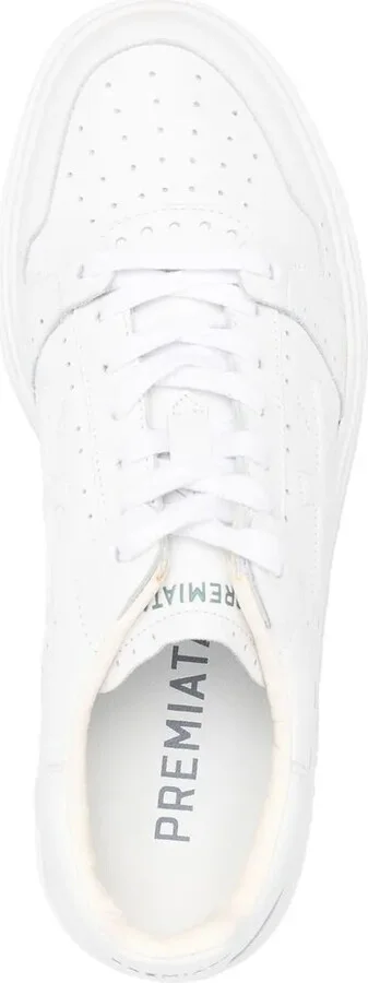 Patch-Detail Lace-Up Sneakers - Image 4
