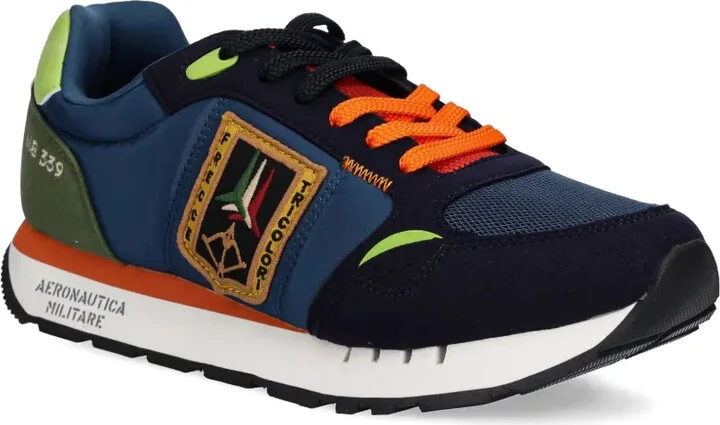 Patch-Embroidered Running Sneakers - Image 2