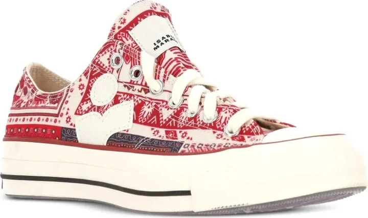 Patch-Work Paisley Trainers - Image 2