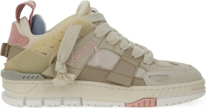 Patchwork Area" Sneakers