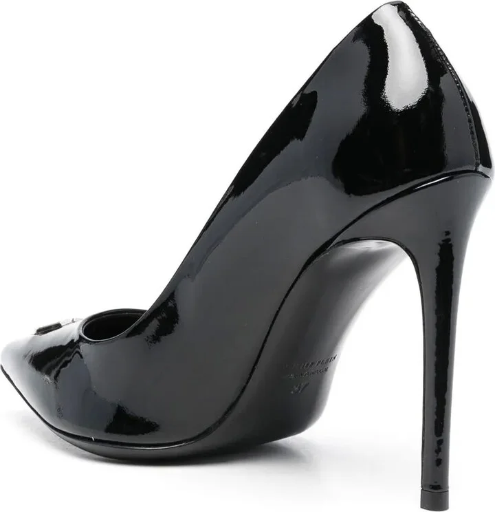 Patent 100mm Leather Pumps - Image 3