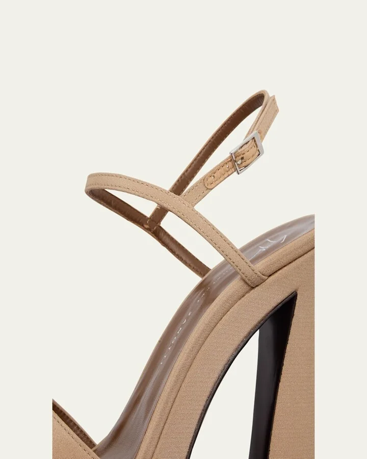 Patent Ankle-Strap Platform Sandals - Image 3