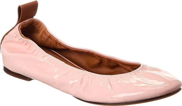 Patent Ballerina Flat