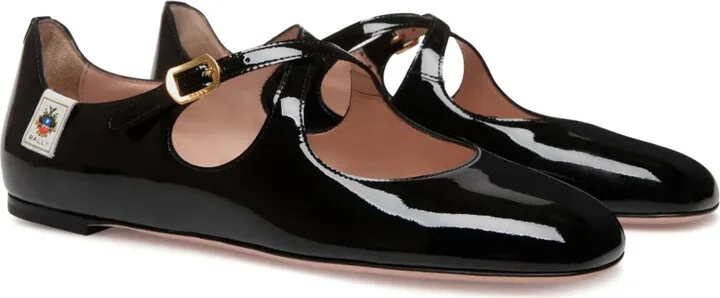 Patent Ballerina Shoes - Image 2