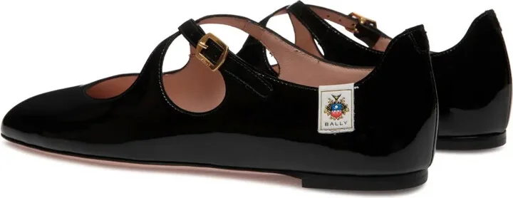 Patent Ballerina Shoes - Image 3