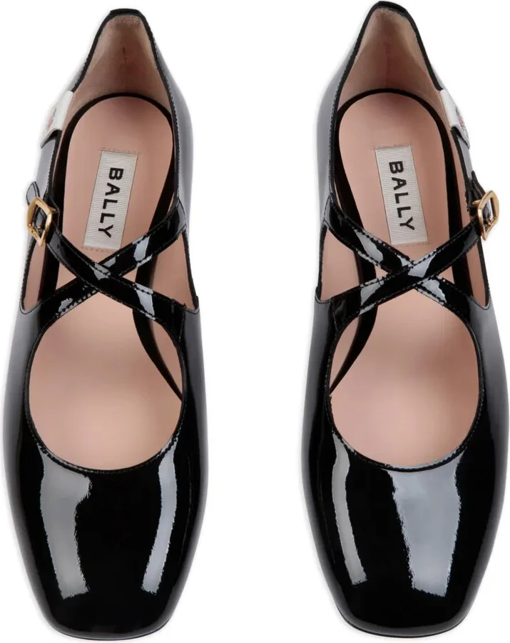 Patent Ballerina Shoes - Image 4