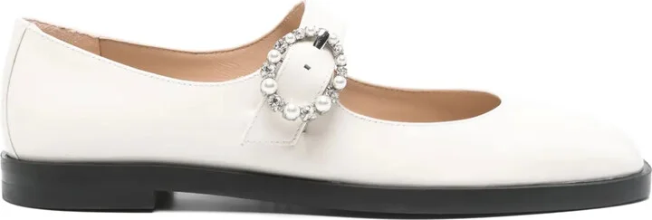 Patent Ballet Flats