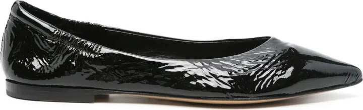 Patent Ballet Flats