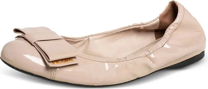 Patent Bow Ballet Flats - Image 2