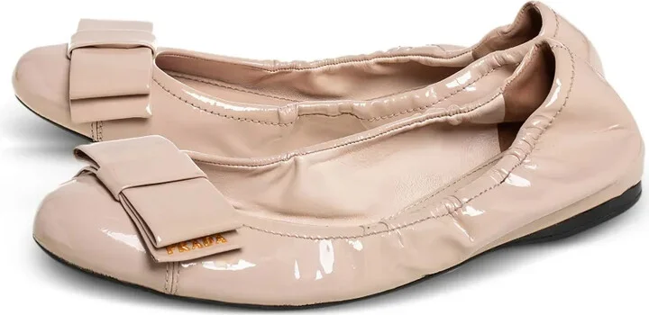 Patent Bow Ballet Flats - Image 3