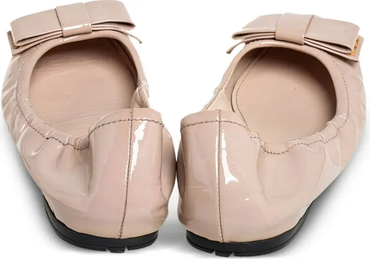 Patent Bow Ballet Flats - Image 4