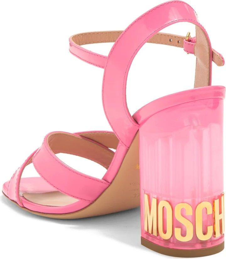 Patent Faux Leather Sandal - Image 2