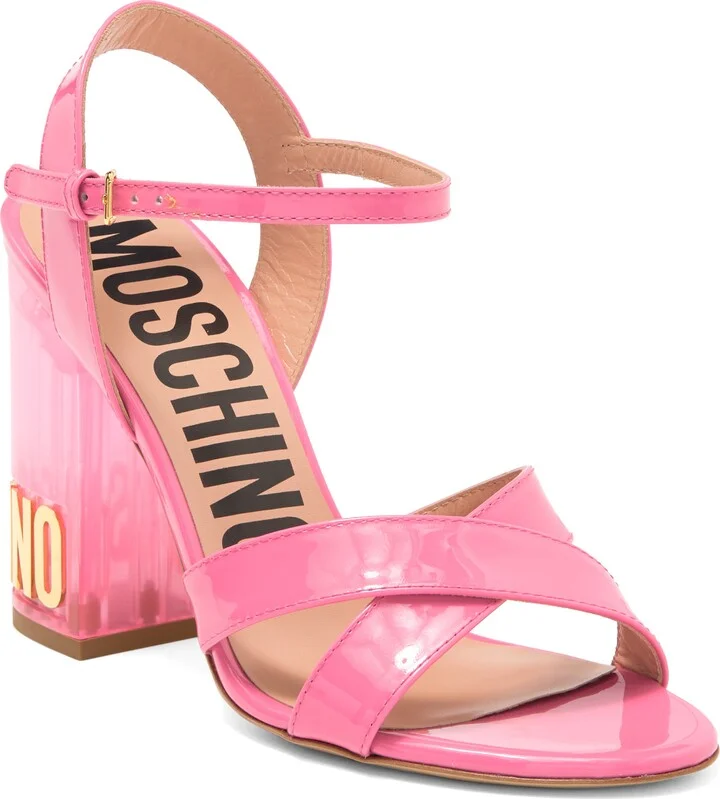 Patent Faux Leather Sandal