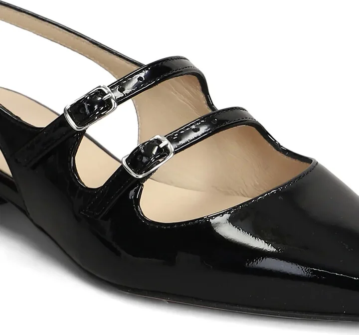 Patent-Finish Ballet Flats - Image 5
