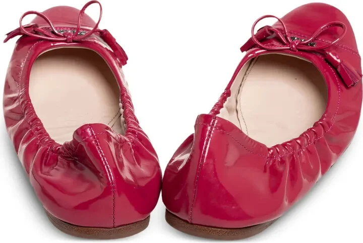 Patent-Finish Ballet Flats - Image 3