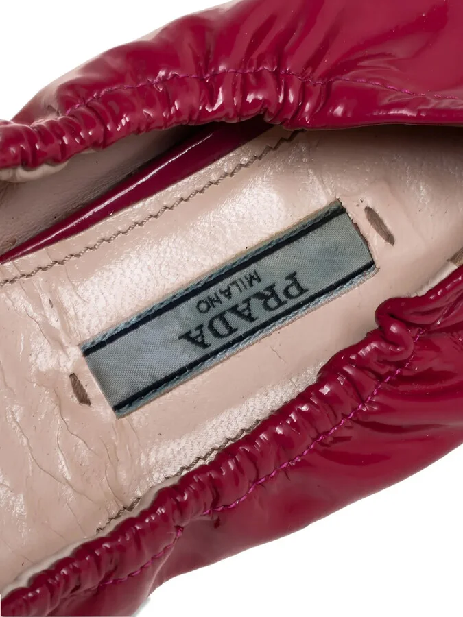 Patent-Finish Ballet Flats - Image 5
