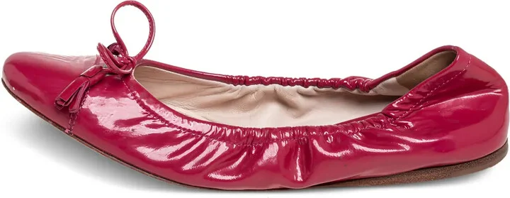 Patent-Finish Ballet Flats