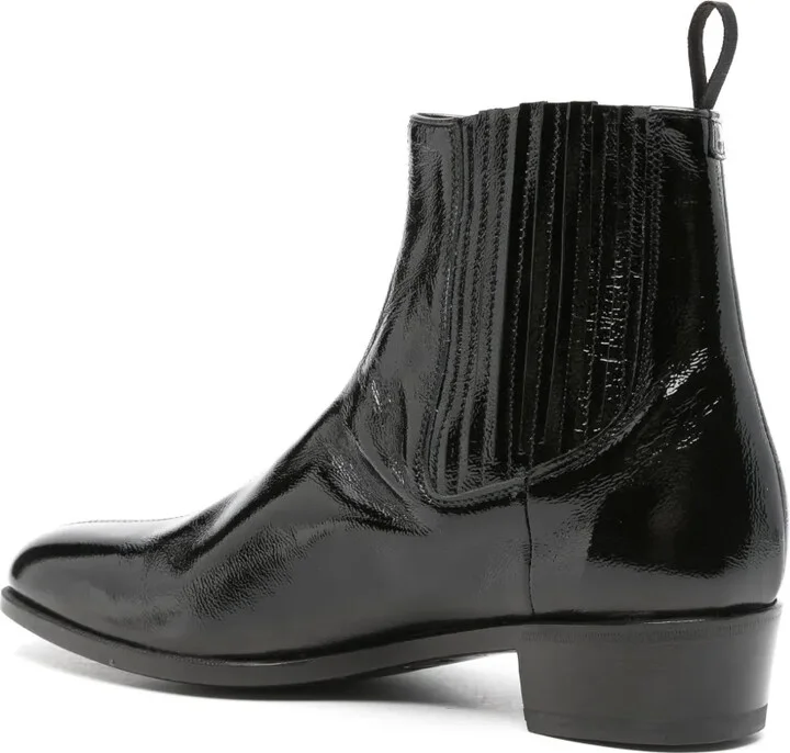 Patent-Finish Boots - Image 3