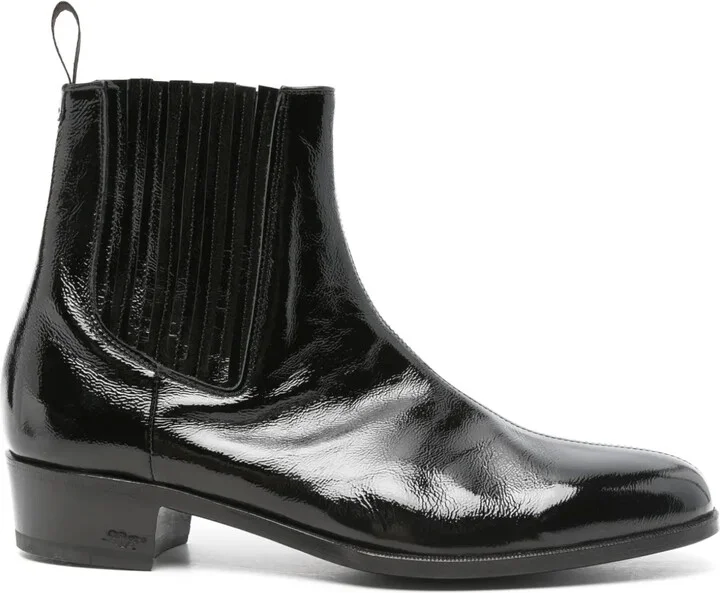 Patent-Finish Boots