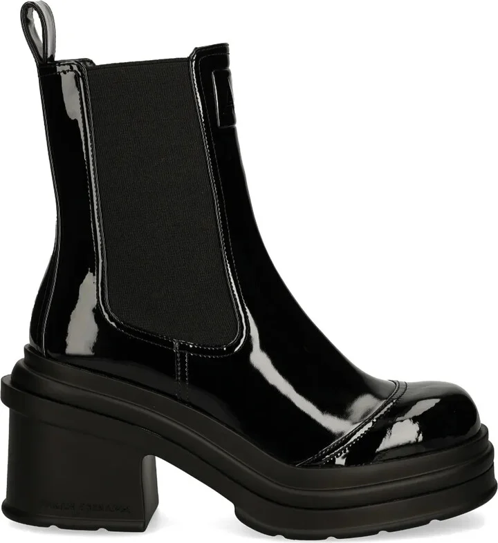 Patent-Finish Boots