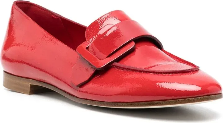 Patent-Finish Calf-Leather Loafers - Image 2