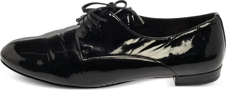 Patent-Finish Derby Shoes