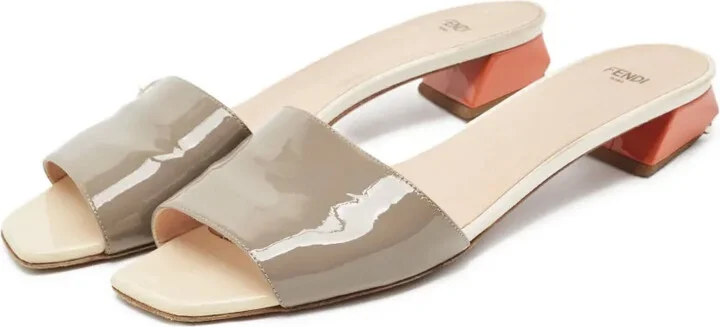 Patent-Finish Flat Sandals - Image 3