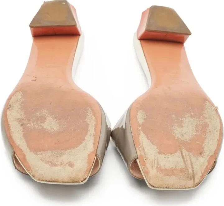 Patent-Finish Flat Sandals - Image 5