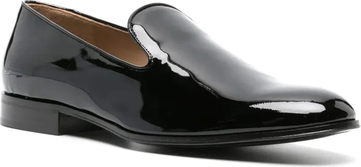 Patent-Finish Leather Loafers - Image 2
