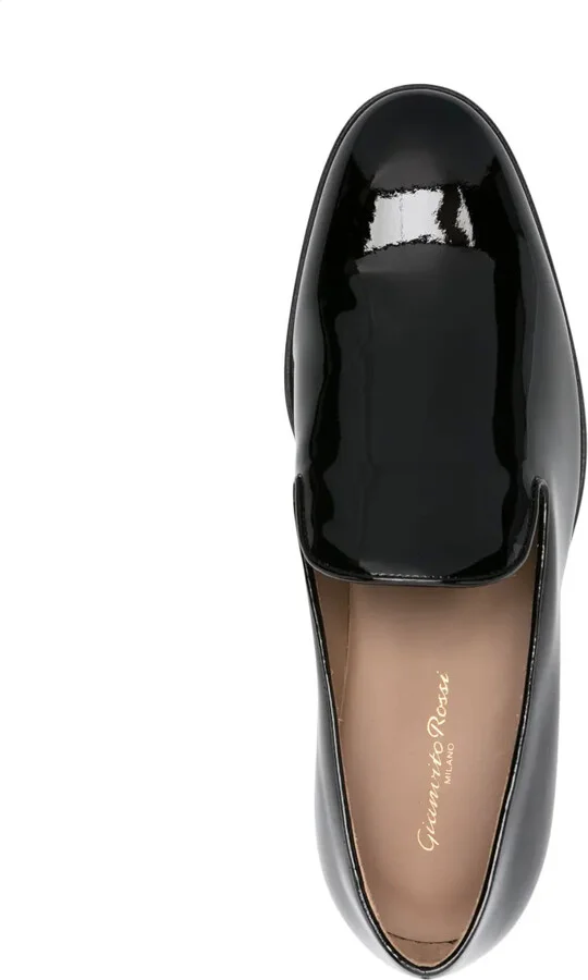 Patent-Finish Leather Loafers - Image 4