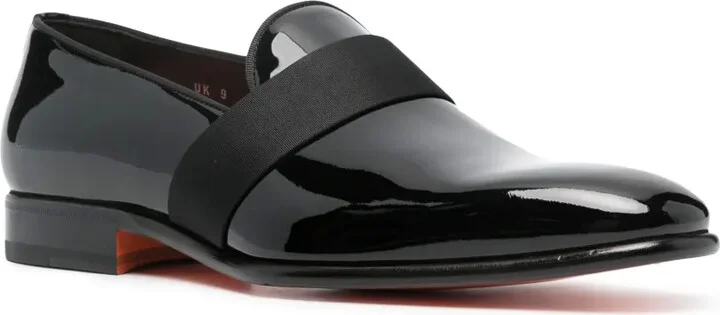 Patent-Finish Leather Loafers - Image 2