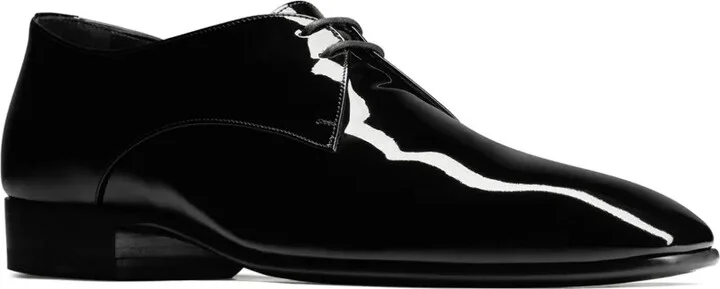 Patent-Finish Leather Loafers - Image 2