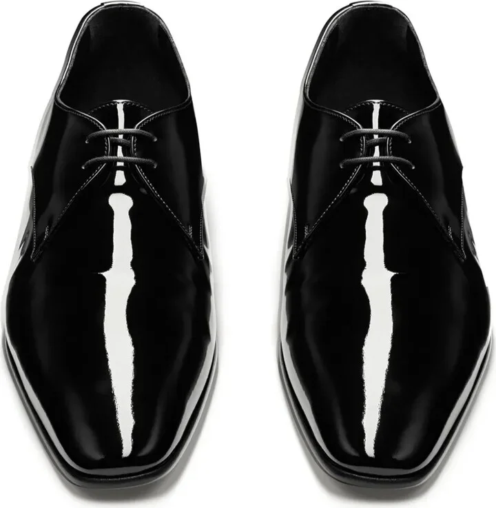 Patent-Finish Leather Loafers - Image 3