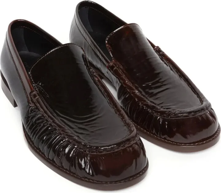 Patent-Finish Leather Loafers - Image 3
