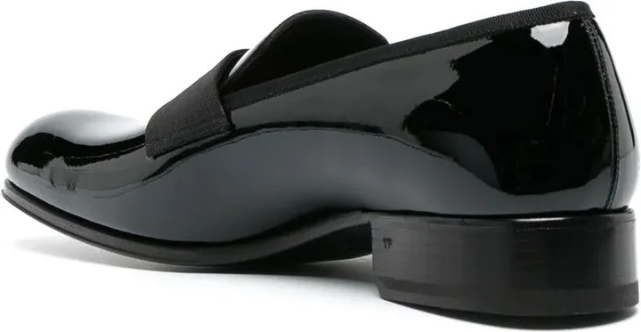 Patent-Finish Leather Loafers - Image 3