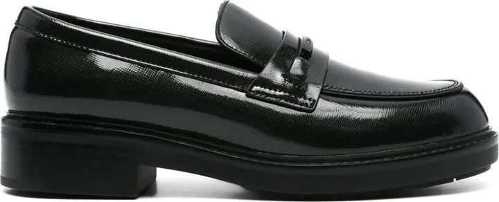 Patent-Finish Loafers