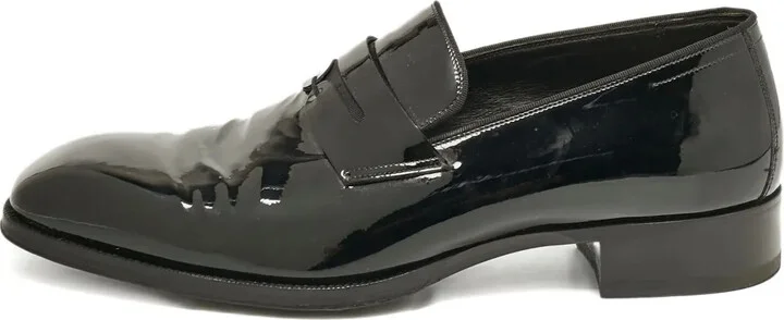 Patent-Finish Loafers