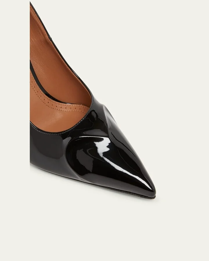 Patent Leather 3D Coeur Pumps - Image 2