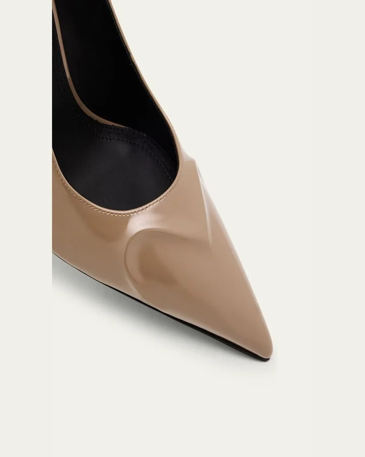 Patent Leather 3D Coeur Pumps - Image 3