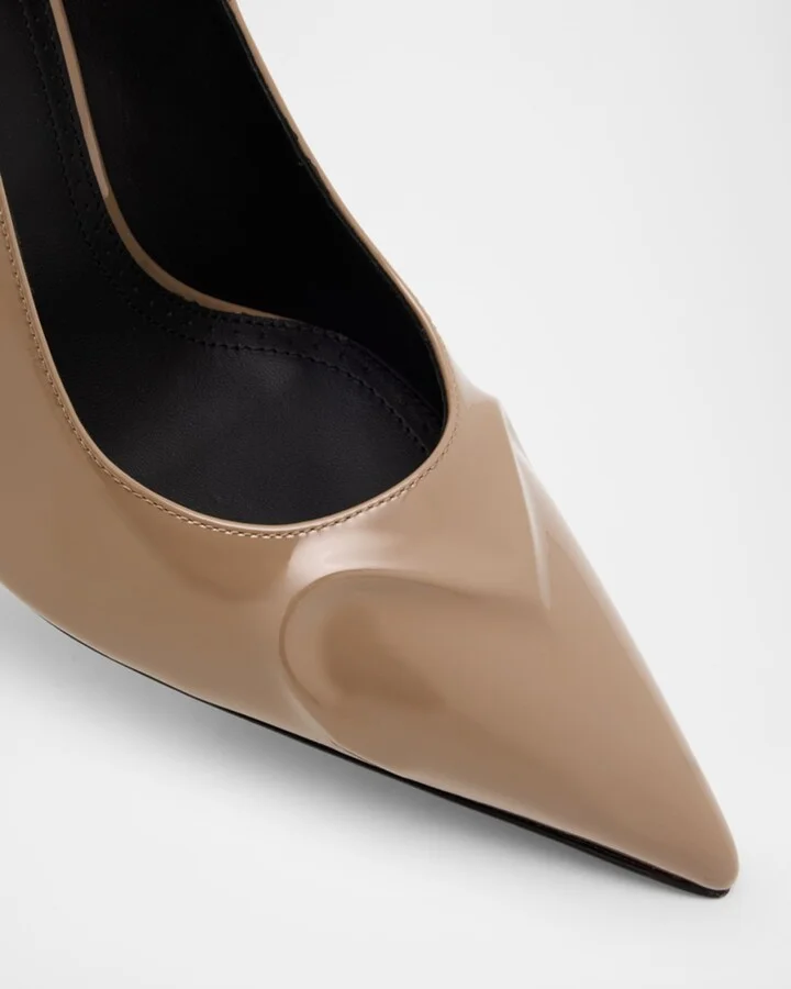 Patent Leather 3D Coeur Pumps - Image 3