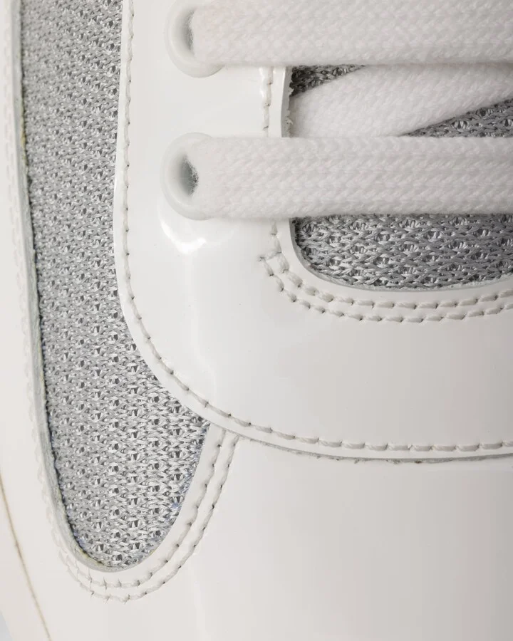 Patent leather and technical fabric Prada America's Cup sneakers - Image 6